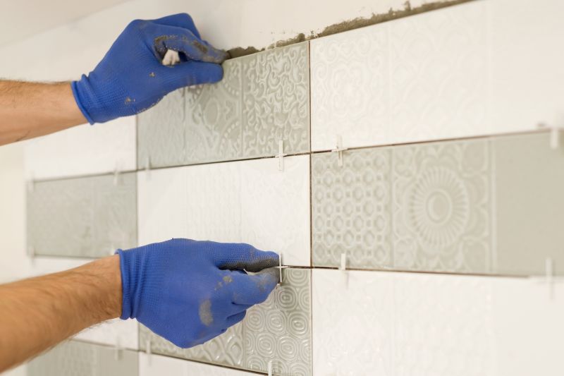 Close-up of Clean Tile